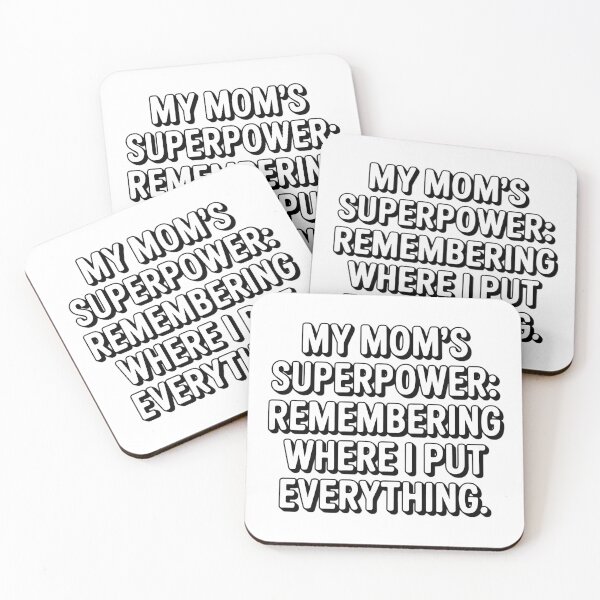 Item preview, Mom Superpower Finding Lost Things Funny designed and sold by Wennity.