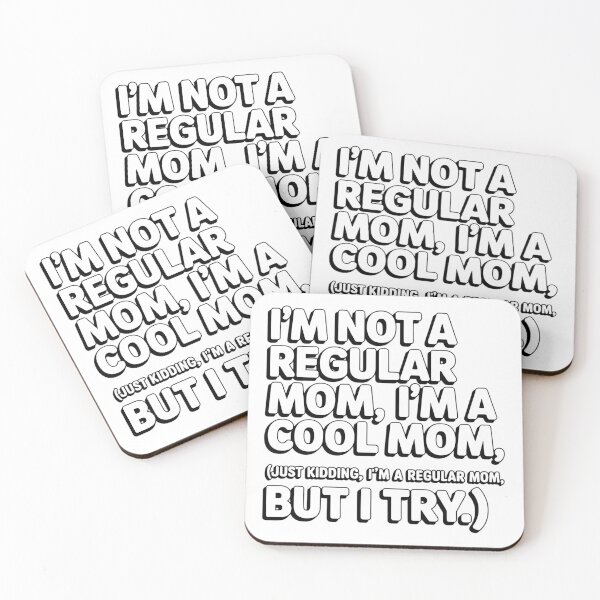 Item preview, Not A Regular Mom Cool Mom Funny Quote designed and sold by Wennity.
