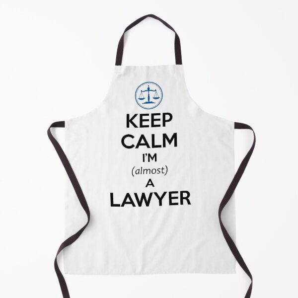 Item preview, Law School Graduation - Keep Calm I'm Almost A Lawyer Funny Law Student Bar Exam Gift for Future Attorney - Scales of Justice designed and sold by merkraht.
