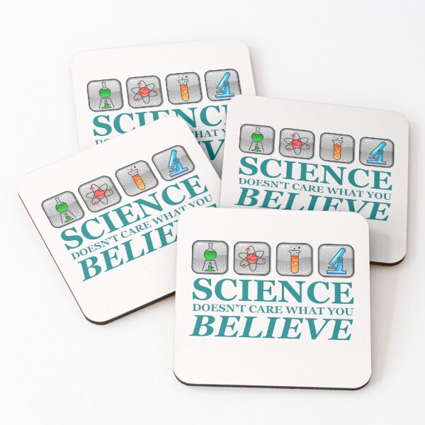 Item preview, Science Teacher - Science Doesn't Care What You Believe - God Has No Religion for Agnostic and Athiest designed and sold by merkraht.