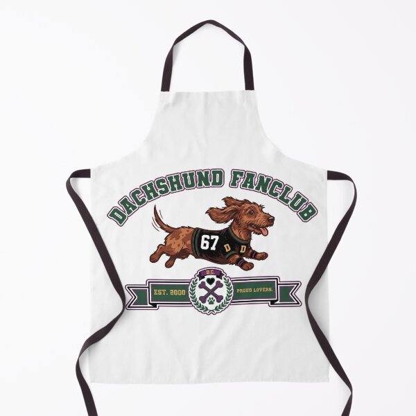 Item preview, Dachshund Fan Club Est 2000 Retro Sports Jersey designed and sold by HolySausage.