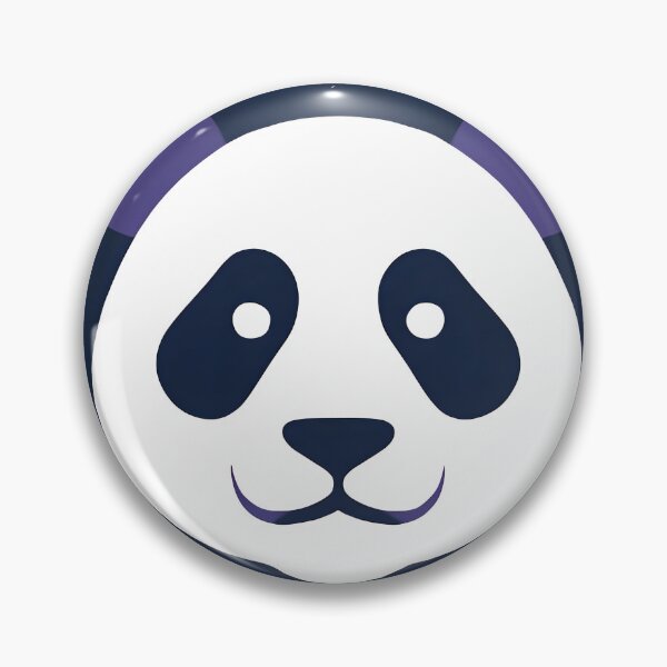 Artikelvorschau, Minimalistisches Panda-Gesicht – Kawaii-Panda-Bär-Logo-Kunst entworfen und verkauft von Void-Panda.