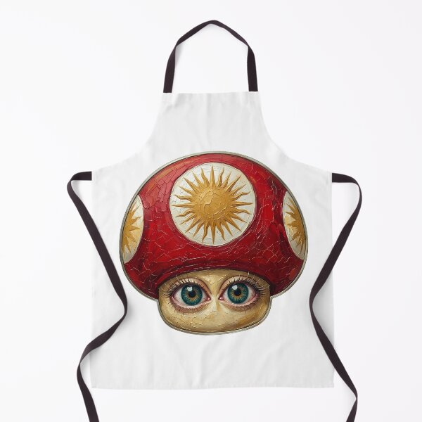 Item preview, Surreal Mushroom Eye - Trippy Psychedelic Pop Art designed and sold by SYNTH ARCHIVE.