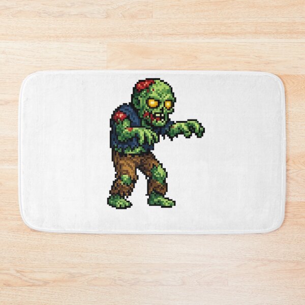 Item preview, Pixelated Zombie designed and sold by NextNoob485.