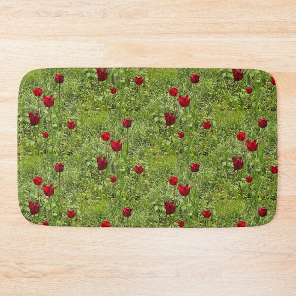 Item preview, English Garden - Red Tulips designed and sold by PurrfectWhisper.