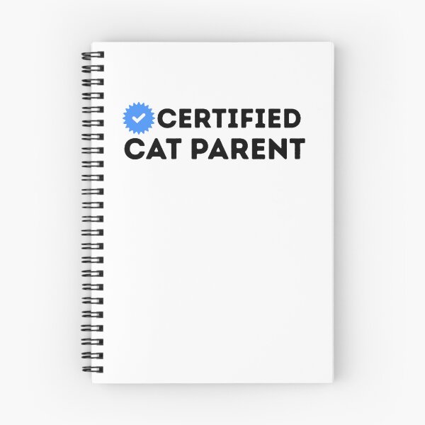 Item preview, Certified Cat Parent Badge designed and sold by kestey.