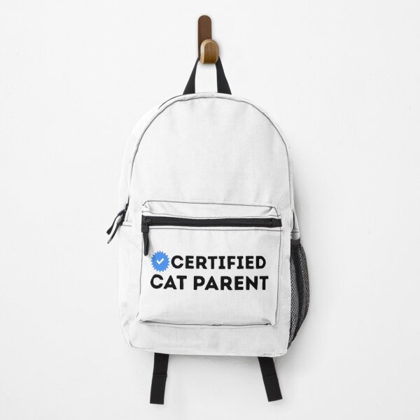Item preview, Certified Cat Parent Badge designed and sold by kestey.