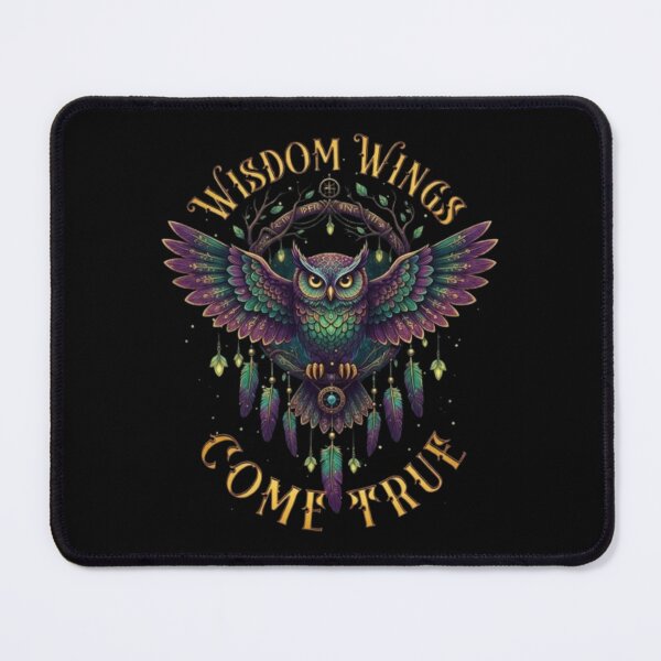 Item preview, Wisdom Wings – Mystical Owl Art designed and sold by Dogandesighn.