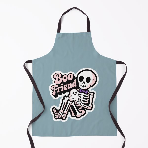 Item preview, Boo Friend | Skeleton with a cute ghost designed and sold by Raw Tigers.