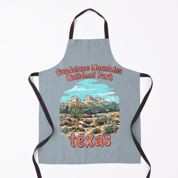 Item preview, Guadalupe Mountains Park El Capitan Cute Retro Landscape designed and sold by HowToCanadian.