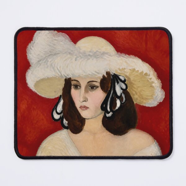Item preview, Woman with Hat After Matisse designed and sold by Vicky Brago-Mitchell®.