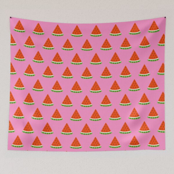 Item preview, Watermelon Pink Fruit Pattern designed and sold by Kusaka.art.