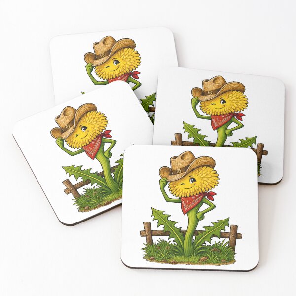Item preview, Dandelion Cowboy Tipping His Hat designed and sold by BSCI Designs.