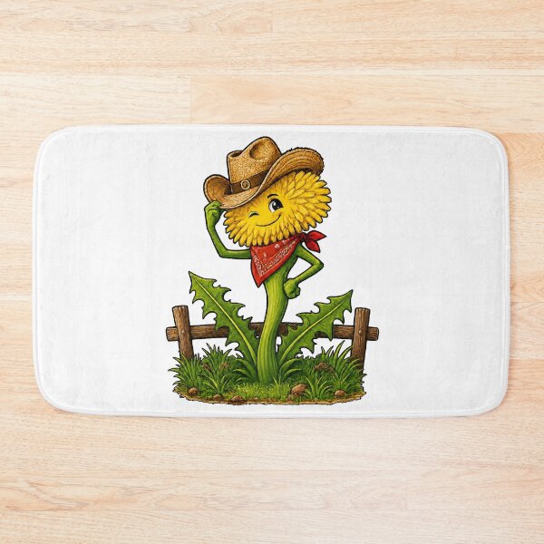 Item preview, Dandelion Cowboy Tipping His Hat designed and sold by BSCI Designs.
