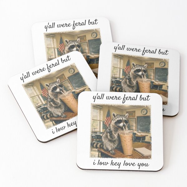 Item preview, Y'all Were Feral But I Love You designed and sold by dianadouri.