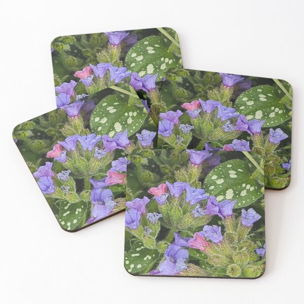 Item preview, English Garden - Blue Lungwort designed and sold by PurrfectWhisper.
