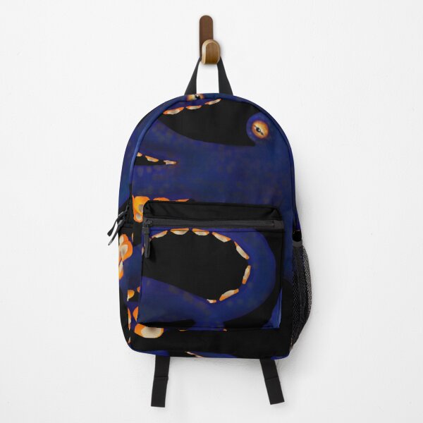 Item preview, Blue & Gold Octopus Graphic Art on Black designed and sold by Andyshouse.