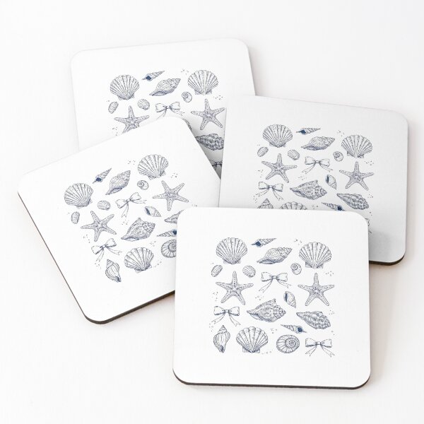 Item preview, Nautical Shells designed and sold by MOFAPPAREL.