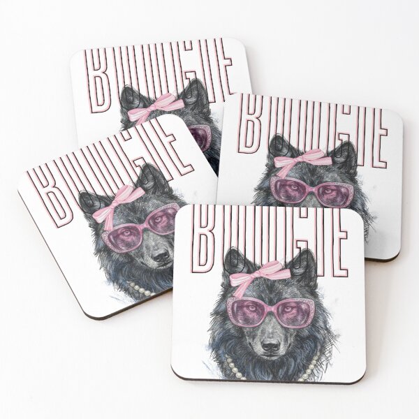 Item preview, Bougie Wolf in Pink Sunglasses – Coquette Rich Girl Aesthetic Funny Animal Design designed and sold by LAJdesigns.