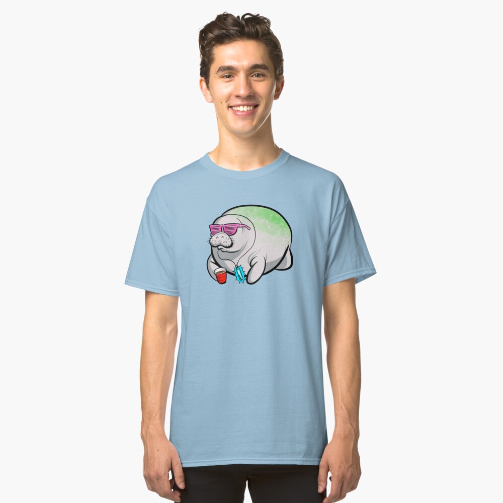 Party Manatee Classic T-Shirt