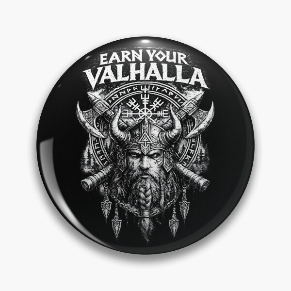 Item preview, Earn Your Valhalla – Viking Warrior Rune Design designed and sold by MarketWolf.