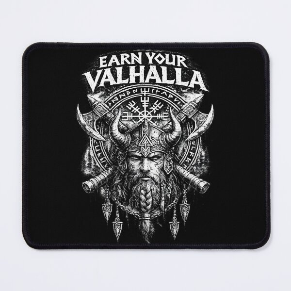 Item preview, Earn Your Valhalla – Viking Warrior Rune Design designed and sold by MarketWolf.
