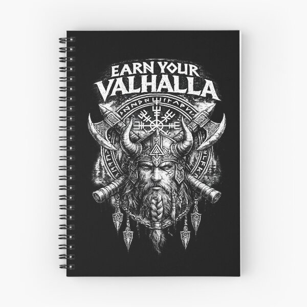 Item preview, Gánate tu Valhalla: diseño de runas de guerrero vikingo designed and sold by MarketWolf.