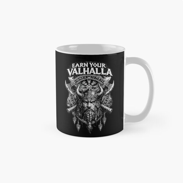 Item preview, Earn Your Valhalla – Viking Warrior Rune Design designed and sold by MarketWolf.