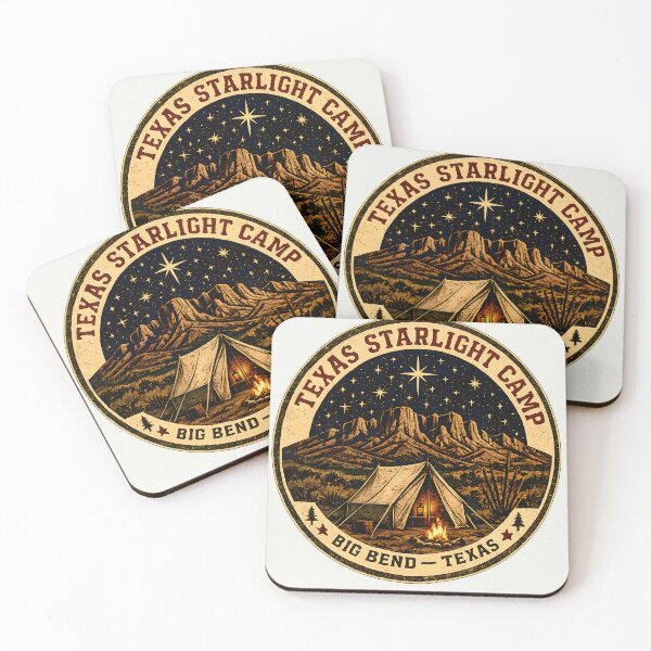Item preview, Texas Starlight Camp Big Bend Heritage designed and sold by DraftWorksTee.