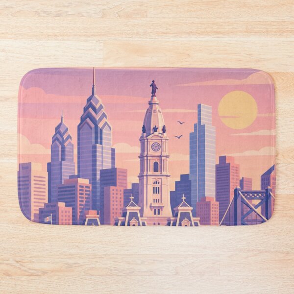 Item preview, Philadelphia Pennsylvania Travel Poster designed and sold by MatthewHeights.