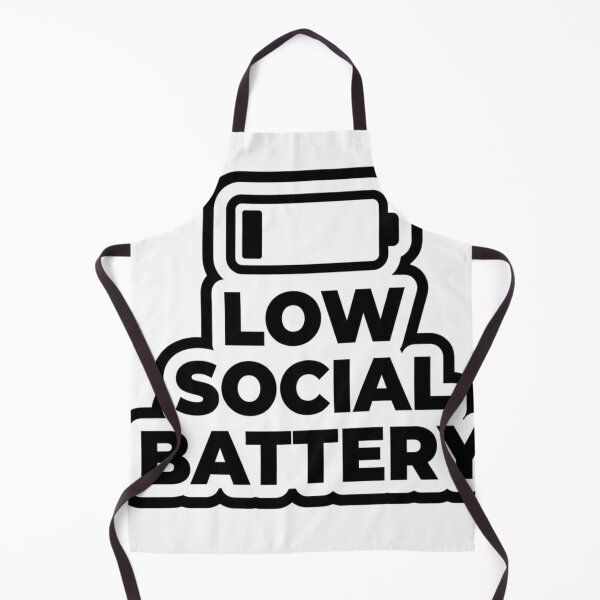 Item preview, Low Social Battery Funny Introvert Sticker, Anti Social Humor, Relatable Meme Sticker designed and sold by ajlaaac.