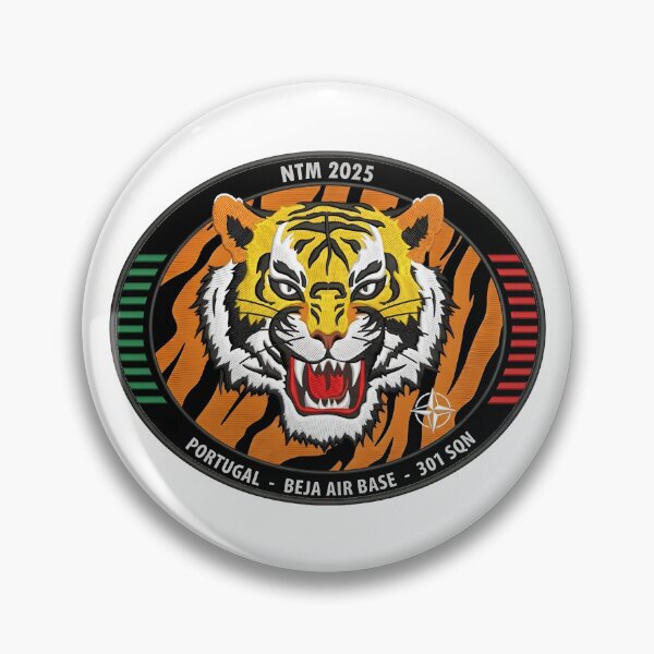Item preview, NATO Tiger Meet 2025 - 301 Squadron "Jaguares" Commemorative Patch designed and sold by CharlieDesings.