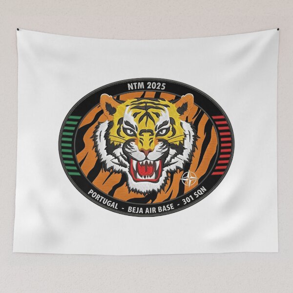 Item preview, NATO Tiger Meet 2025 - 301 Squadron "Jaguares" Commemorative Patch designed and sold by CharlieDesings.