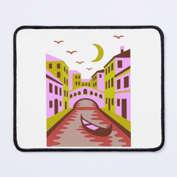 Item preview, Vintage Canal Moonlit Serenade designed and sold by Miheerala.