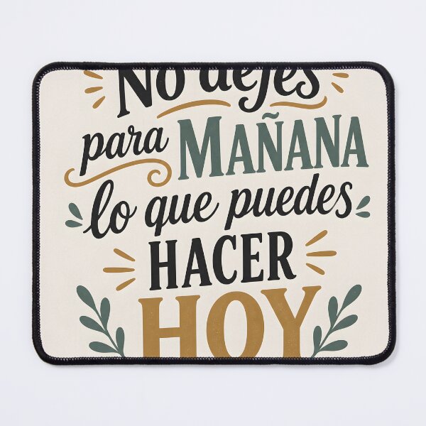 Item preview, No Dejes Para Mañana — Spanish Motivational Quote Print, Boho Typography Wall Art designed and sold by QuietWallStudio.