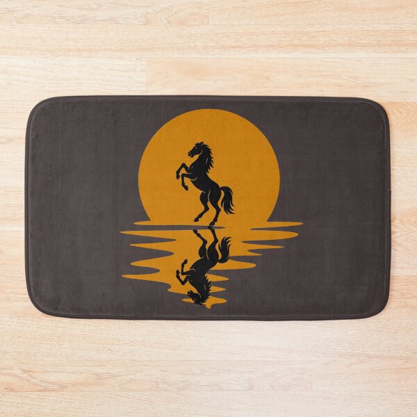 Item preview, Rearing Horse at Sunset Reflection - Majestic Wild Spirit. designed and sold by LunaPrintCo.