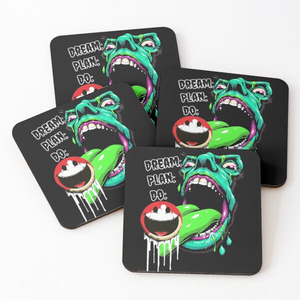 Item preview, Dream. Plan. Do. Slime Zombie Monster design designed and sold by LoneTide.