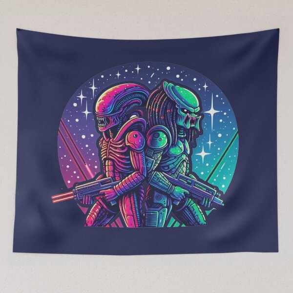 Item preview, Xenomorph Alien and Predator Allies designed and sold by NerdiPop.