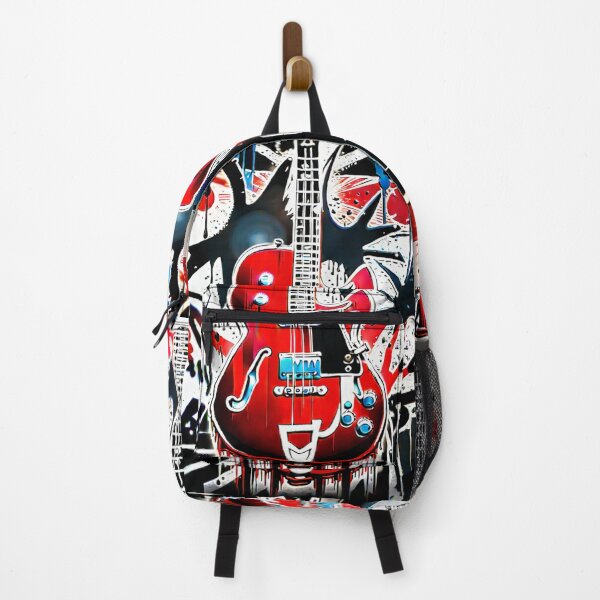 Item preview, Guitar art designed and sold by Little Bugs Creations.