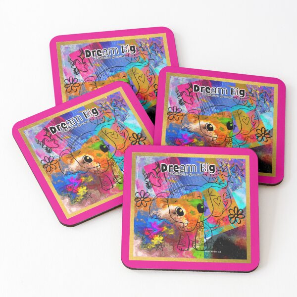 Item preview, Dream Big Colorful Elephant  designed and sold by artbyomega.