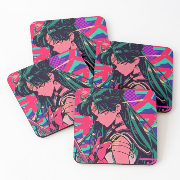 Item preview, Neon Rose Sailor Pluto  designed and sold by AnimeArsenalPrints.