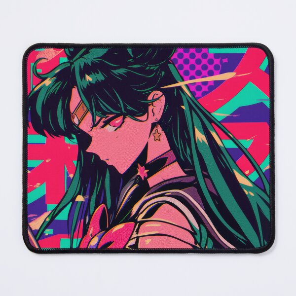 Item preview, Neon Rose Sailor Pluto  designed and sold by AnimeArsenalPrints.