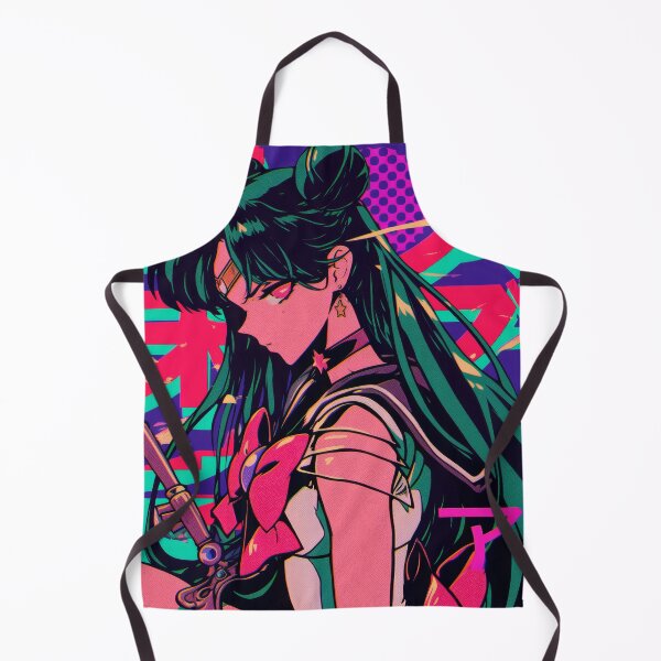 Item preview, Neon Rose Sailor Pluto designed and sold by AnimeArsenalPrints.