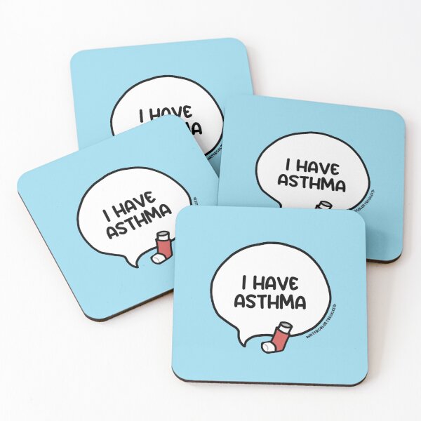 Item preview, I Have Asthma Speech Bubble designed and sold by WCFreckles.