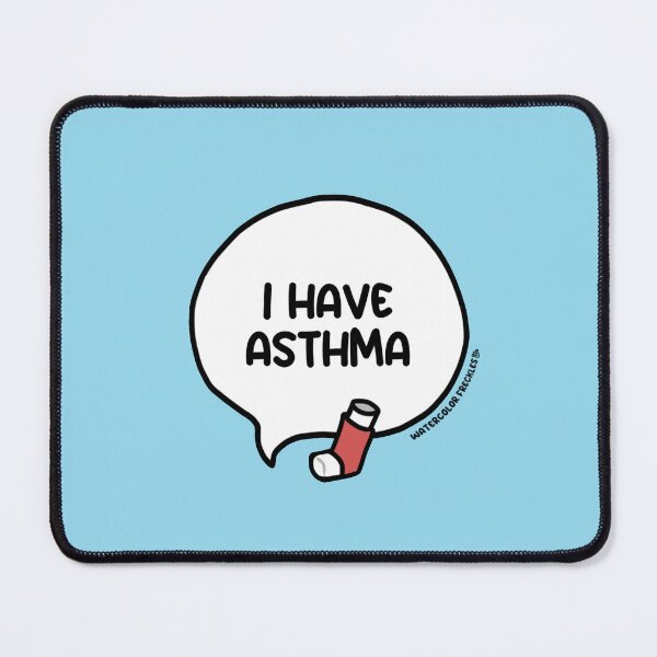 Item preview, I Have Asthma Speech Bubble designed and sold by WCFreckles.