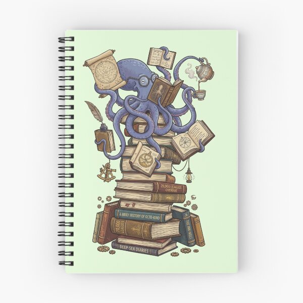 Item preview, Reading Octopus, tea, coffee and books gift Classic T-Shirt designed and sold by sanorastyle.