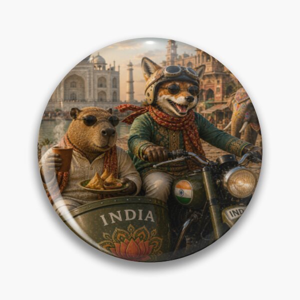 Item preview, Capybara Grand Circuit - India designed and sold by NAJURE.