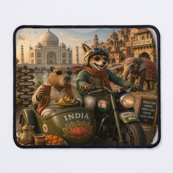 Item preview, Capybara Grand Circuit - India designed and sold by NAJURE.