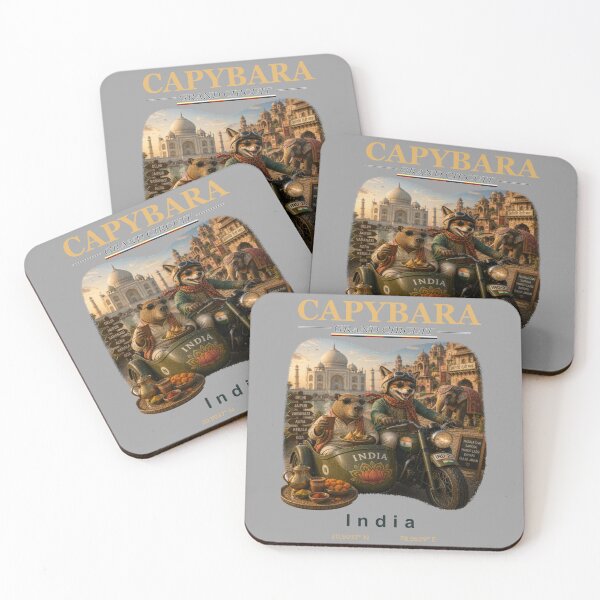 Item preview, Capybara Grand Circuit - India designed and sold by NAJURE.