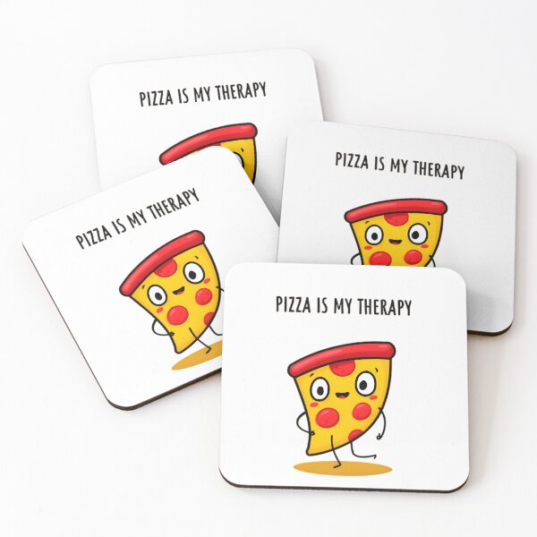 Item preview, Pizza Is My Therapy designed and sold by Retro Whimsy.